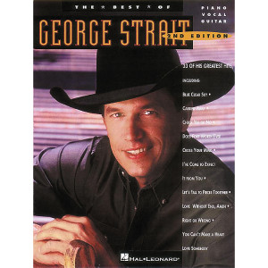 Hal Leonard The Best of George Strait Piano, Vocal, Guitar Songbook