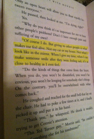 Tuesdays with Morrie