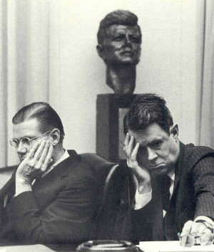 Defense Secretary RobertMcNamara and his Deputy Cyrus Vance May