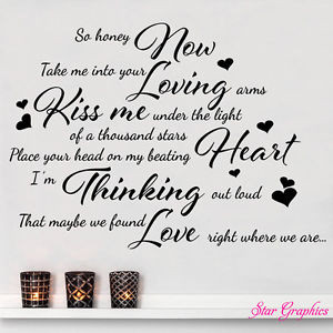 ... -Thinking-Out-Loud-Song-Music-Lyrics-Quote-Vinyl-Wall-Art-Sticker