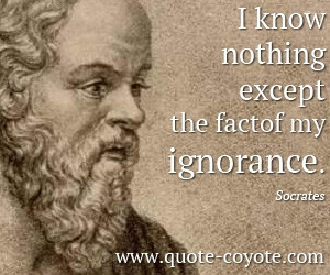 Ignorance Quotes About