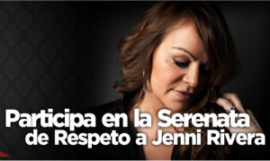 Participa en la Serenata de Respeto a Jenni Rivera