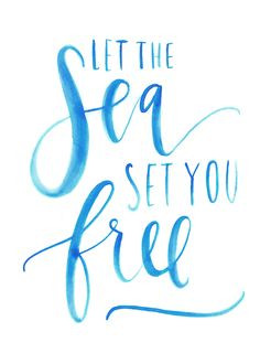 ... ocean beach font summer quotes printabl sea quotes sea set beach trips