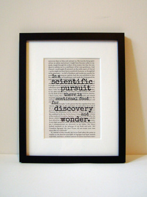 Frankenstein - Book Quote Print - Inspirational Quote - Birthday Gift ...