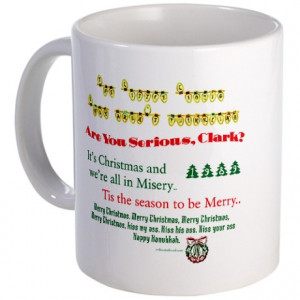 1980S Gifts > 1980S Mugs > Griswold Christmas Fun Quotes Mug