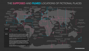 The Supposed and Filmed Locations of Fictional Places