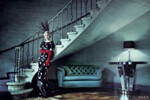 Great Gatsby Hair Makeup Jewelry Trend 2013 – Carey Mulligan + Vogue
