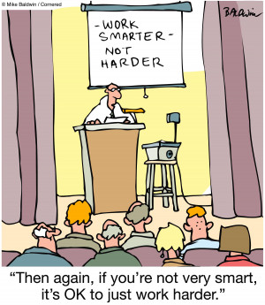 June 8, 2013: Work Smarter Not Harder! A Job Well Done–The Revised ...