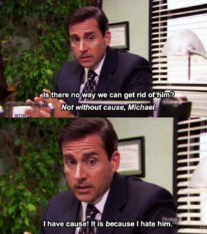 love michael's hate for toby :)