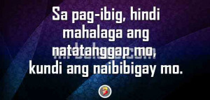 Sa1 Tagalog Relationship Love Quotes