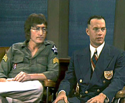 Forrest and John Lennon on the John Cavett show