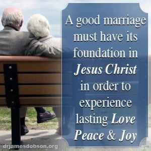 Jesus Christ, foundation for marriage