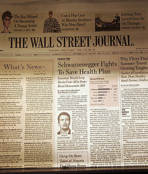 Wall Street Journal Famous Quotes