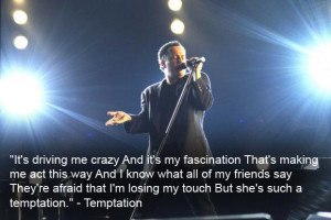 Lyrics from the song Temptation