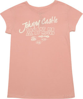 This great Johnny Castle Ladies Dirty Dancing T-Shirt
