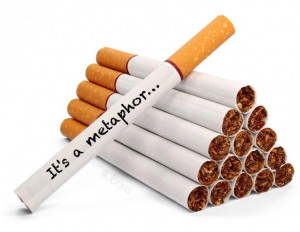 It's a metaphor - Augustus Waters. TFIOS