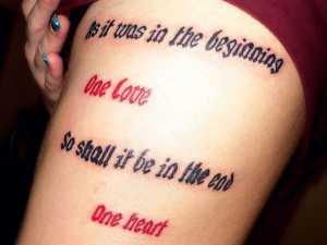 Tattoo Quotes for Girls