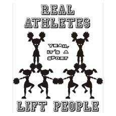 Athletes - Cheer Poster