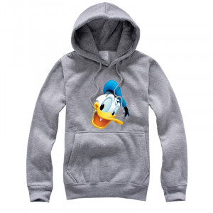 Disney Donald Duck open his mouth pullover hoodie