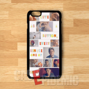 One Direction Ad Cute As A Button Quote -3 for iPhone 4/4S/5/5S/5C/6 ...