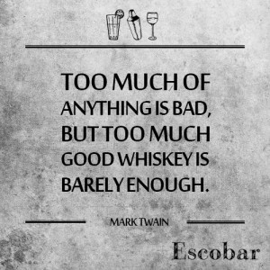 Whiskey #Mark #Twain #Alcohol