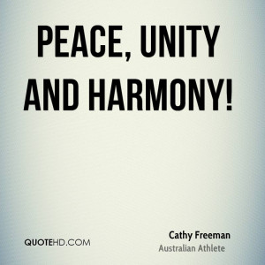 Peace And Unity Quotes