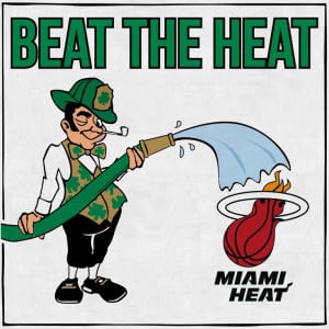 Celtics beat the heat