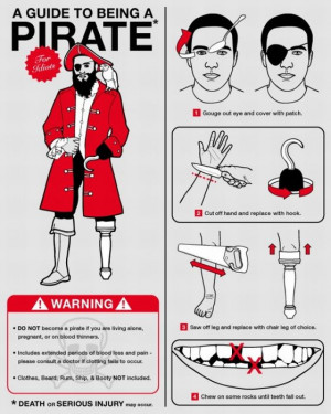 guide to being a pirate | safety pirate guide death