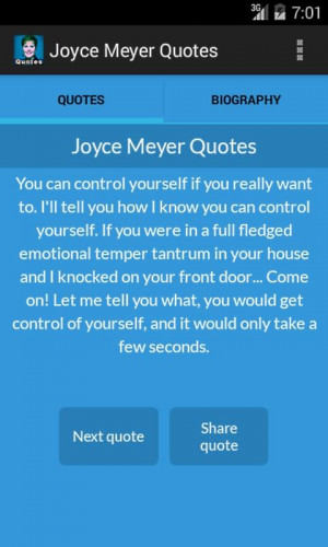 Joyce Meyer Quotes - screenshot