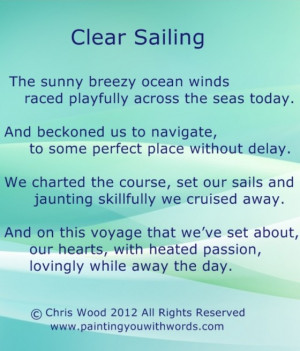 sailing poems