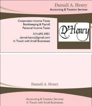 PROPRIETOR CLIENT** D'Henry - Accounting firm Email us for a quote ...