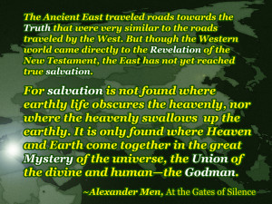 The East traveled roads towards the Truth which were very similar to ...