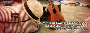 Summer Quotes Facebook Timeline Cover