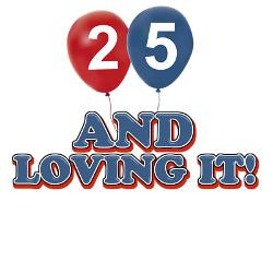 25_years_and_loving_it_greeting_card.jpg?height=250&width=250 ...