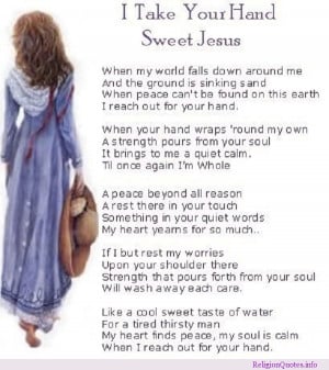 Motivational Christian poem for when you need a little guidance.