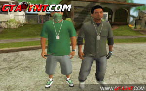 Lamar Davis Gta V For Gta San Andreas Second Screenshot