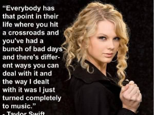 Beautiful Celebrity Quote by Taylor Swift~ It was i just turned ...