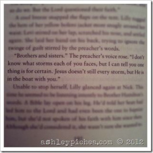 ... , but He is in the boat with you.