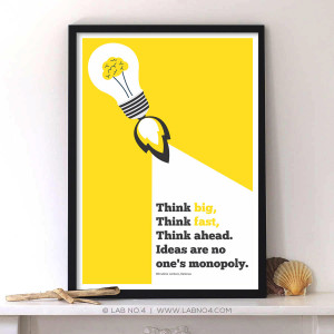 inspirational startup quotes typography poster from $ 13 00 usd