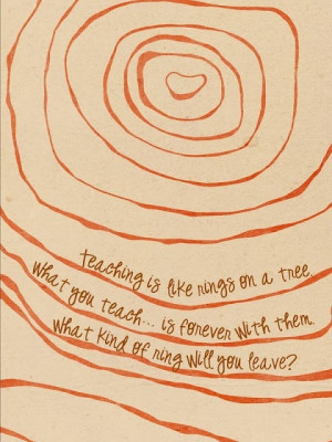 teaching is like rings on a tree ... by LyssaGirl