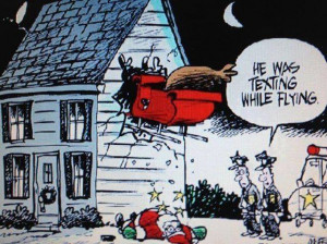 Funny santa cartoons