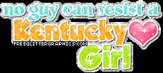 Kentucky Girl Glitter Graphic