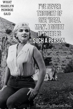 Marilyn Monroe Quotes About Men http://www.pinterest.com/pin ...