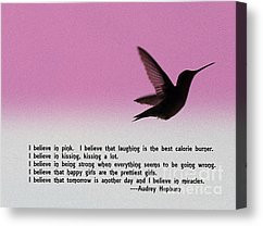 ... Quote Canvas Prints - I Believe Canvas Print by Sally Dougherty