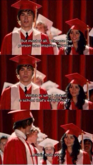 Music 3 Quotes, High Schools Music Quotes, Senior Year, Troy Bolton ...