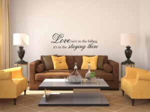Beautiful Love Quotes Wallpaper Stickers for Home Interior Decoration ...