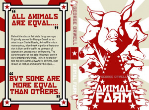 Animal Farm book cover v2A by AstroCrush