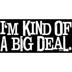 Kind of a Big Deal - Sayings and Quotes - I'm kind of a Big Deal ...