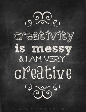 Download “Creativity is Messy” HERE