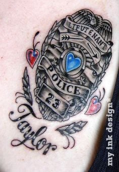 Law Enforcement Tattoos Designs | Aristotles Blog: police tattoo ...